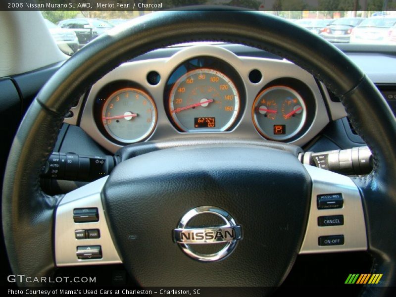 Merlot Pearl / Charcoal 2006 Nissan Murano SL AWD