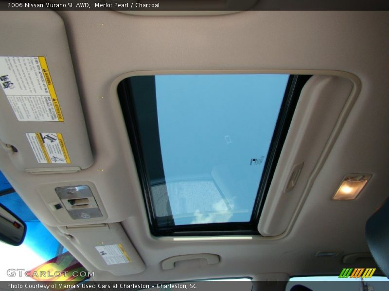 Merlot Pearl / Charcoal 2006 Nissan Murano SL AWD
