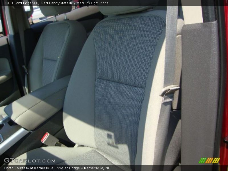 Red Candy Metallic / Medium Light Stone 2011 Ford Edge SEL