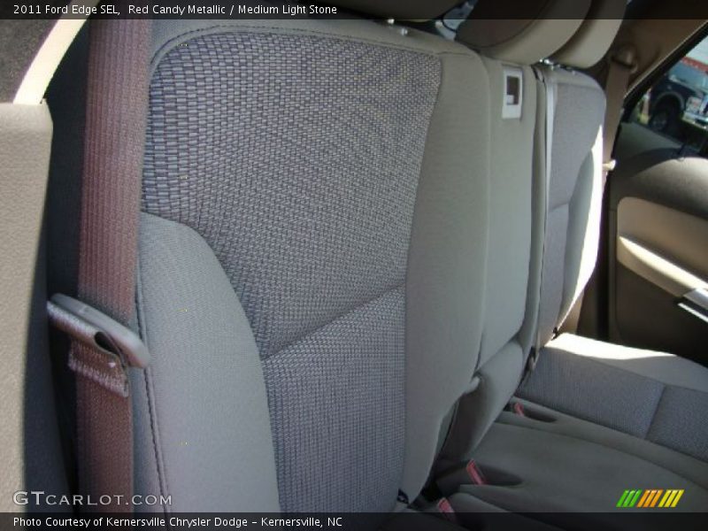 Red Candy Metallic / Medium Light Stone 2011 Ford Edge SEL