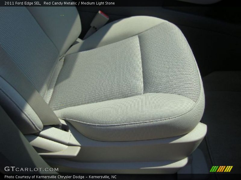 Red Candy Metallic / Medium Light Stone 2011 Ford Edge SEL