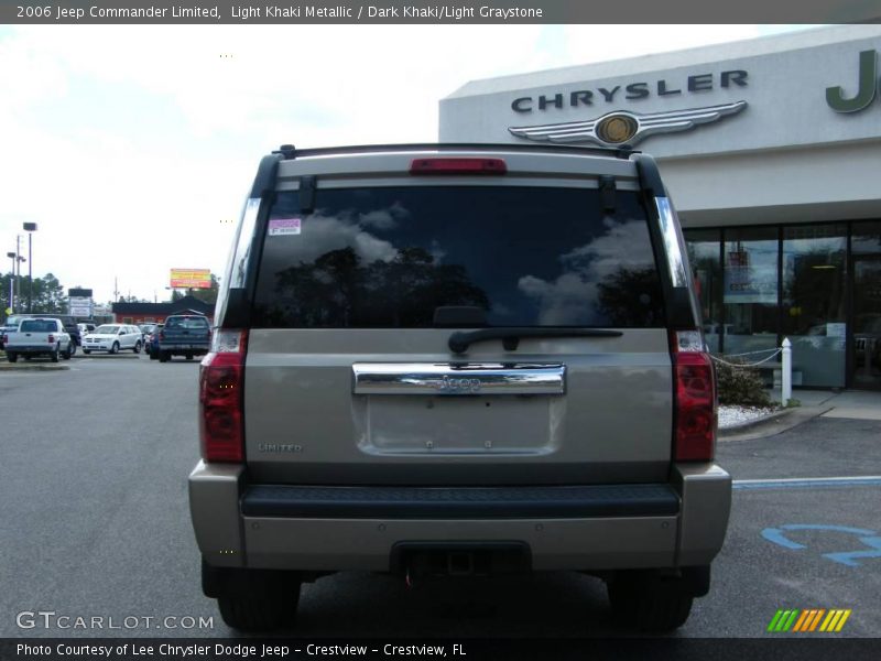 Light Khaki Metallic / Dark Khaki/Light Graystone 2006 Jeep Commander Limited
