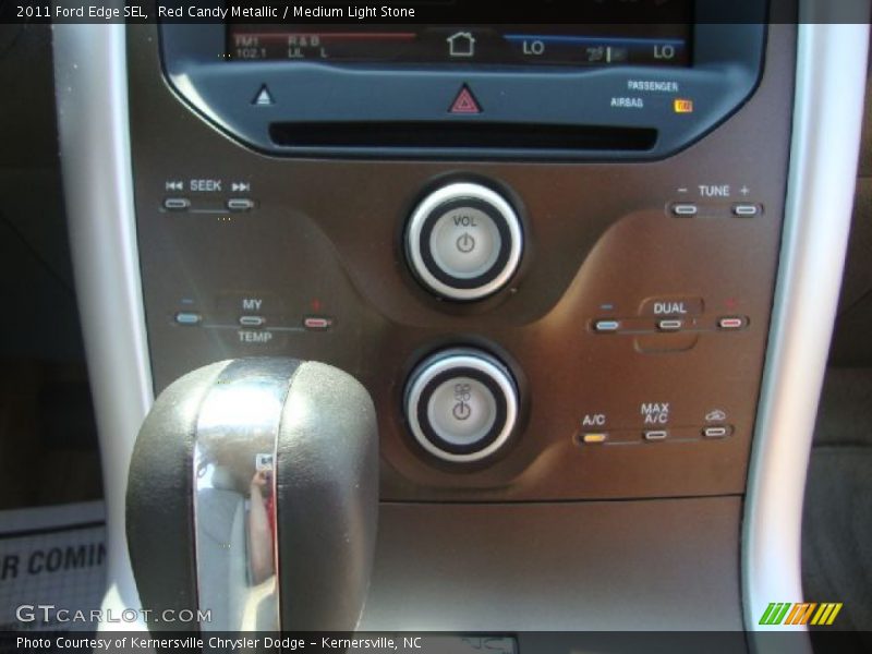 Red Candy Metallic / Medium Light Stone 2011 Ford Edge SEL
