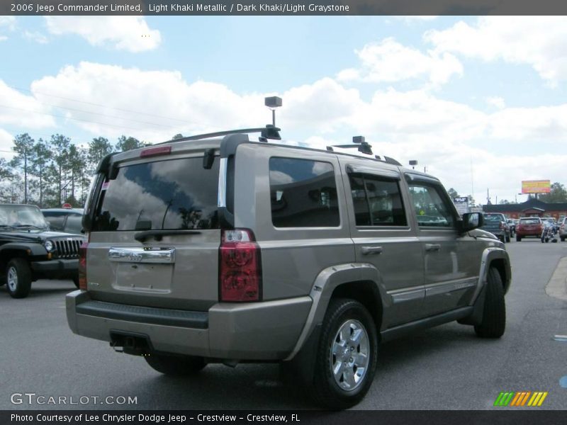 Light Khaki Metallic / Dark Khaki/Light Graystone 2006 Jeep Commander Limited