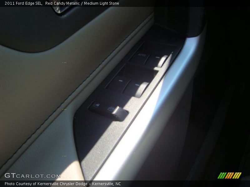 Red Candy Metallic / Medium Light Stone 2011 Ford Edge SEL