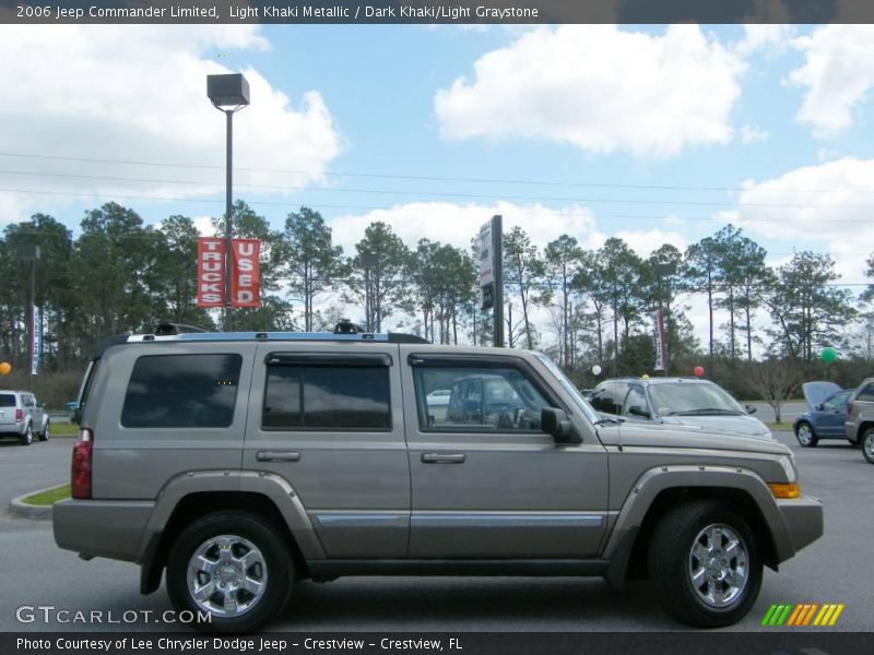 Light Khaki Metallic / Dark Khaki/Light Graystone 2006 Jeep Commander Limited