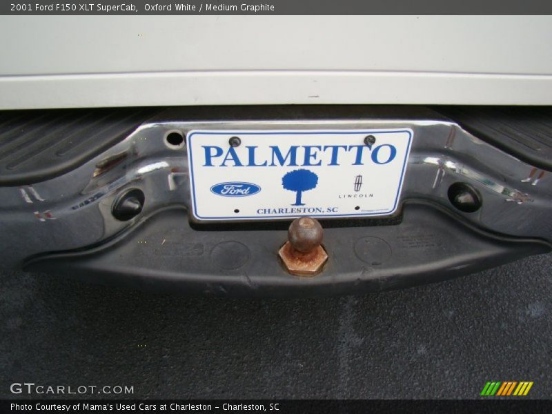 Oxford White / Medium Graphite 2001 Ford F150 XLT SuperCab