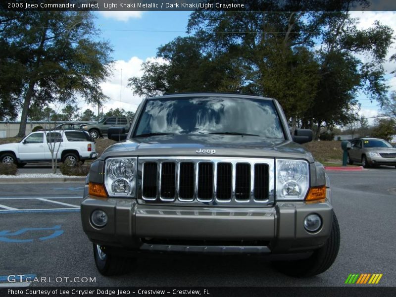Light Khaki Metallic / Dark Khaki/Light Graystone 2006 Jeep Commander Limited