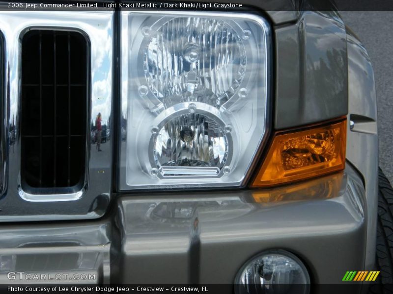 Light Khaki Metallic / Dark Khaki/Light Graystone 2006 Jeep Commander Limited
