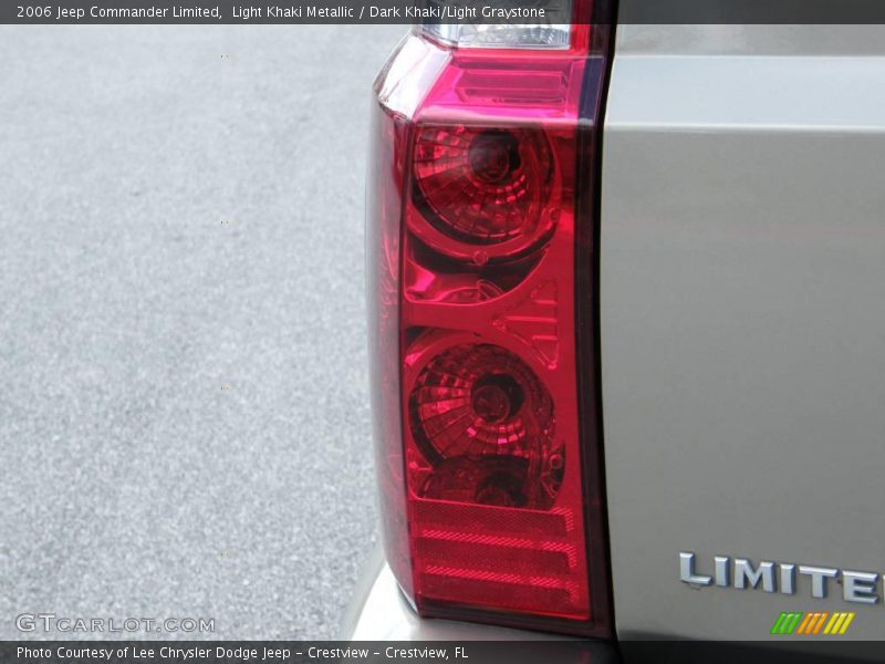 Light Khaki Metallic / Dark Khaki/Light Graystone 2006 Jeep Commander Limited