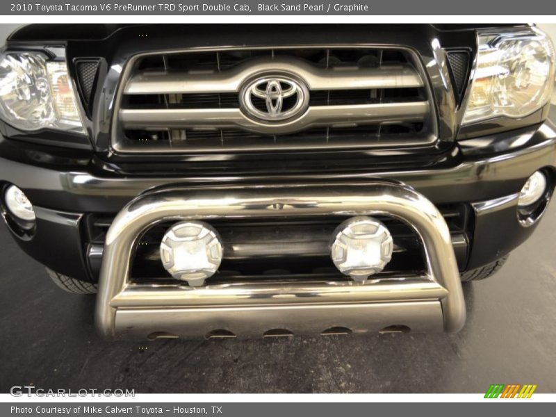 Black Sand Pearl / Graphite 2010 Toyota Tacoma V6 PreRunner TRD Sport Double Cab