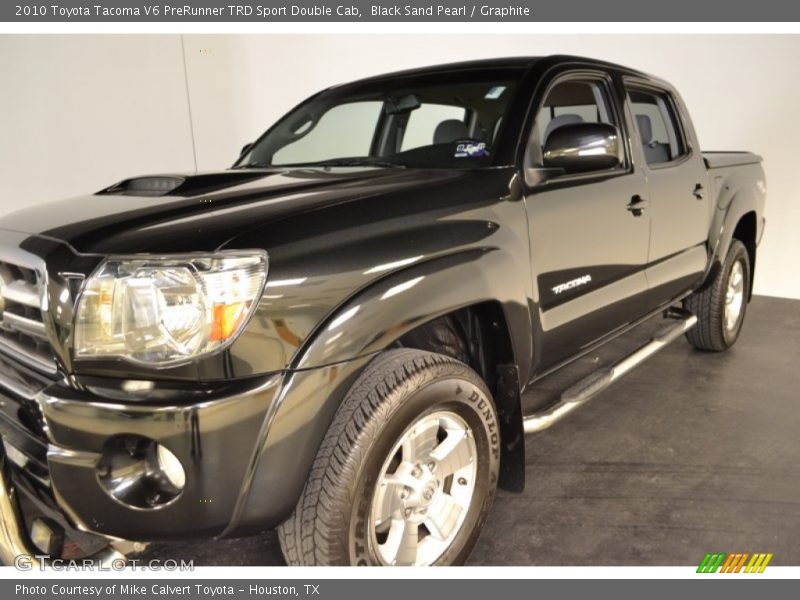 Black Sand Pearl / Graphite 2010 Toyota Tacoma V6 PreRunner TRD Sport Double Cab