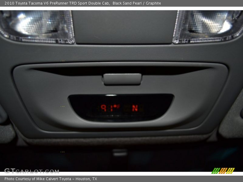 Black Sand Pearl / Graphite 2010 Toyota Tacoma V6 PreRunner TRD Sport Double Cab