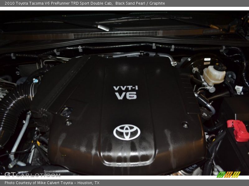Black Sand Pearl / Graphite 2010 Toyota Tacoma V6 PreRunner TRD Sport Double Cab
