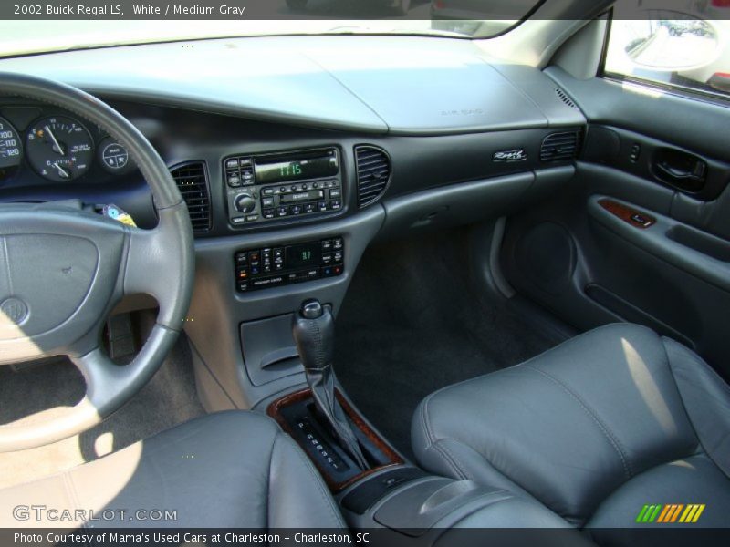 White / Medium Gray 2002 Buick Regal LS