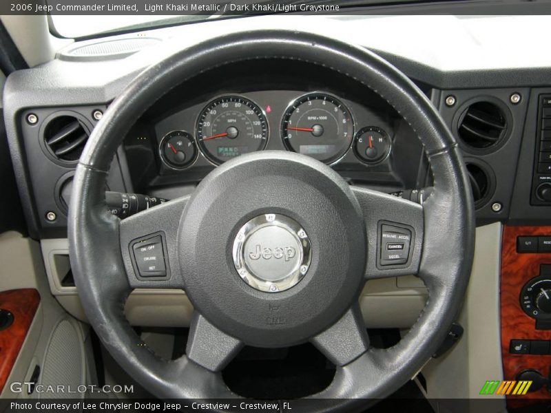 Light Khaki Metallic / Dark Khaki/Light Graystone 2006 Jeep Commander Limited