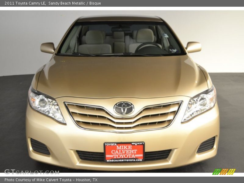 Sandy Beach Metallic / Bisque 2011 Toyota Camry LE