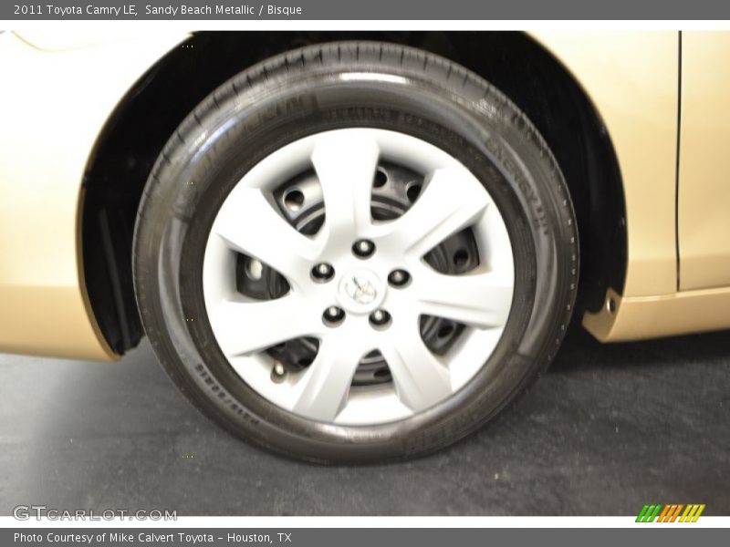 Sandy Beach Metallic / Bisque 2011 Toyota Camry LE