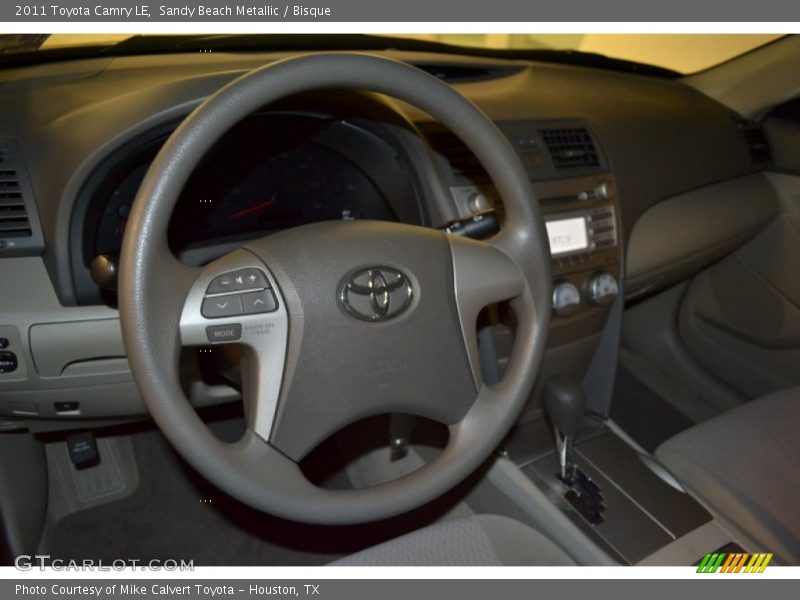 Sandy Beach Metallic / Bisque 2011 Toyota Camry LE