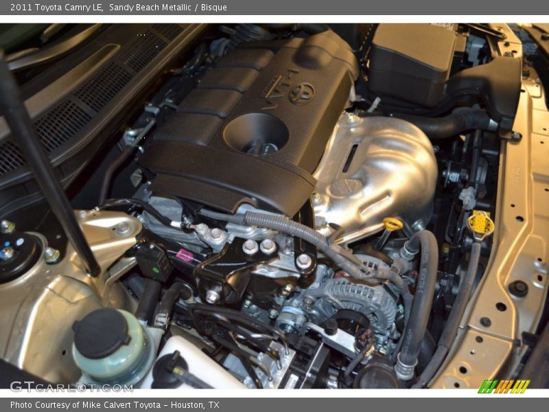 Sandy Beach Metallic / Bisque 2011 Toyota Camry LE