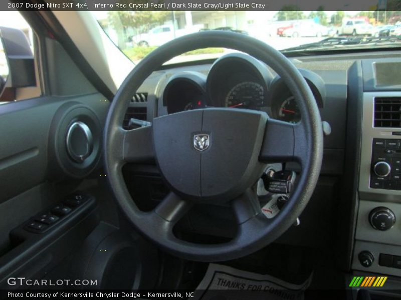 Inferno Red Crystal Pearl / Dark Slate Gray/Light Slate Gray 2007 Dodge Nitro SXT 4x4