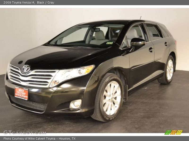 Black / Gray 2009 Toyota Venza I4