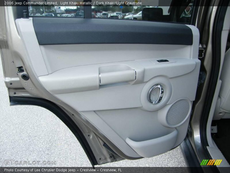 Light Khaki Metallic / Dark Khaki/Light Graystone 2006 Jeep Commander Limited