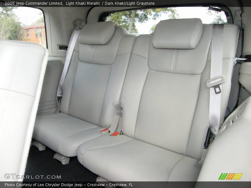 Light Khaki Metallic / Dark Khaki/Light Graystone 2006 Jeep Commander Limited