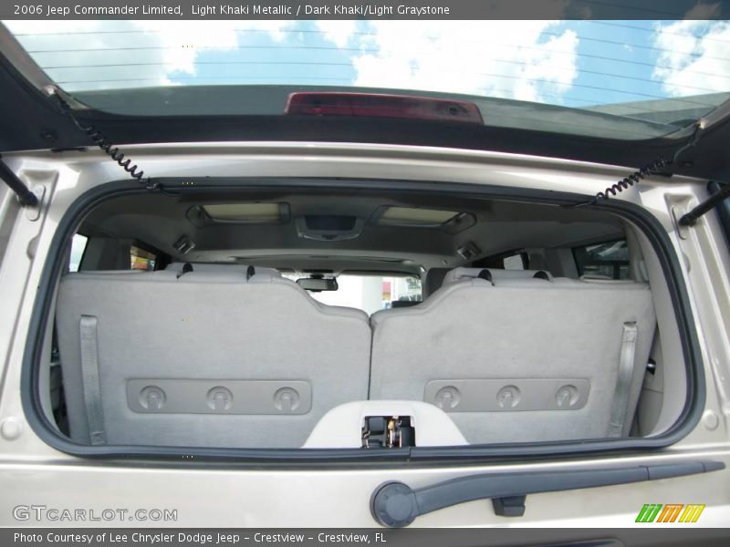 Light Khaki Metallic / Dark Khaki/Light Graystone 2006 Jeep Commander Limited