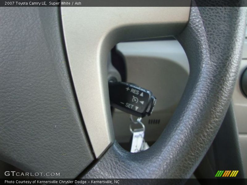 Super White / Ash 2007 Toyota Camry LE