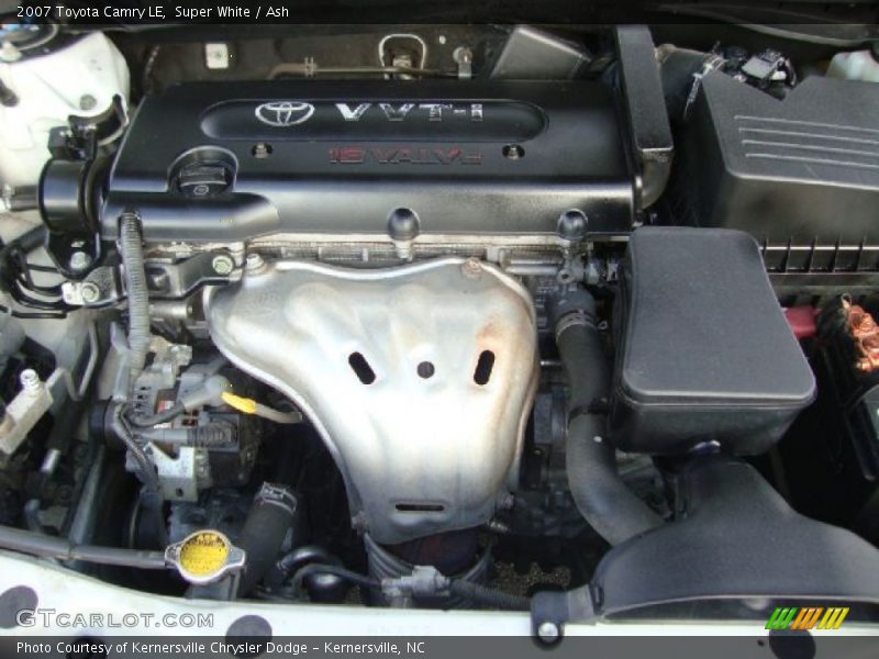 Super White / Ash 2007 Toyota Camry LE