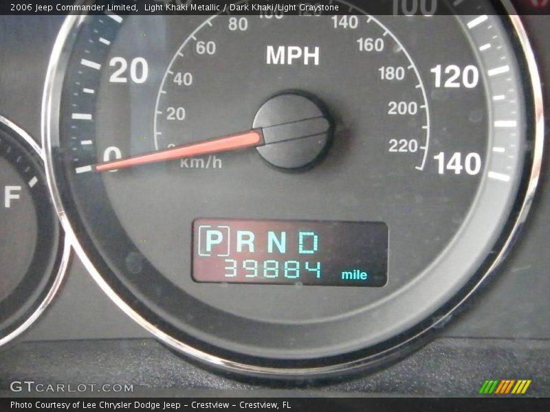 Light Khaki Metallic / Dark Khaki/Light Graystone 2006 Jeep Commander Limited
