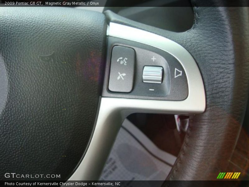 Magnetic Gray Metallic / Onyx 2009 Pontiac G8 GT