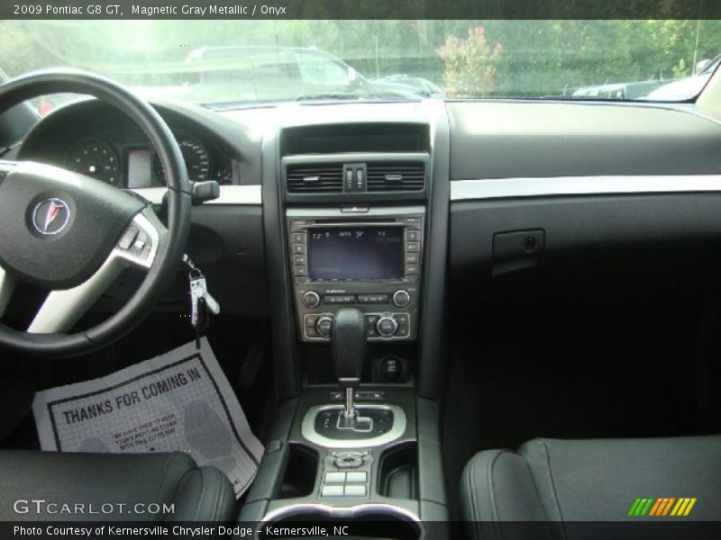 Dashboard of 2009 G8 GT