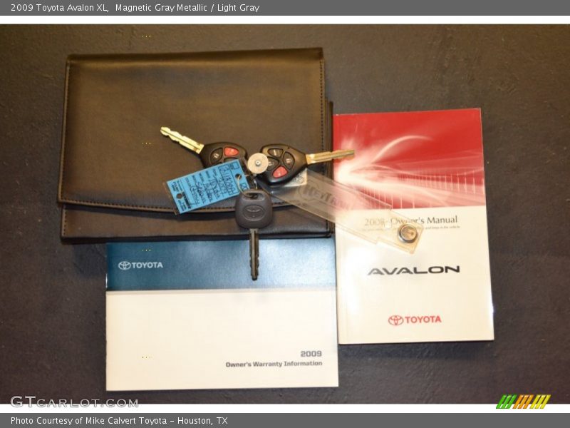 Magnetic Gray Metallic / Light Gray 2009 Toyota Avalon XL