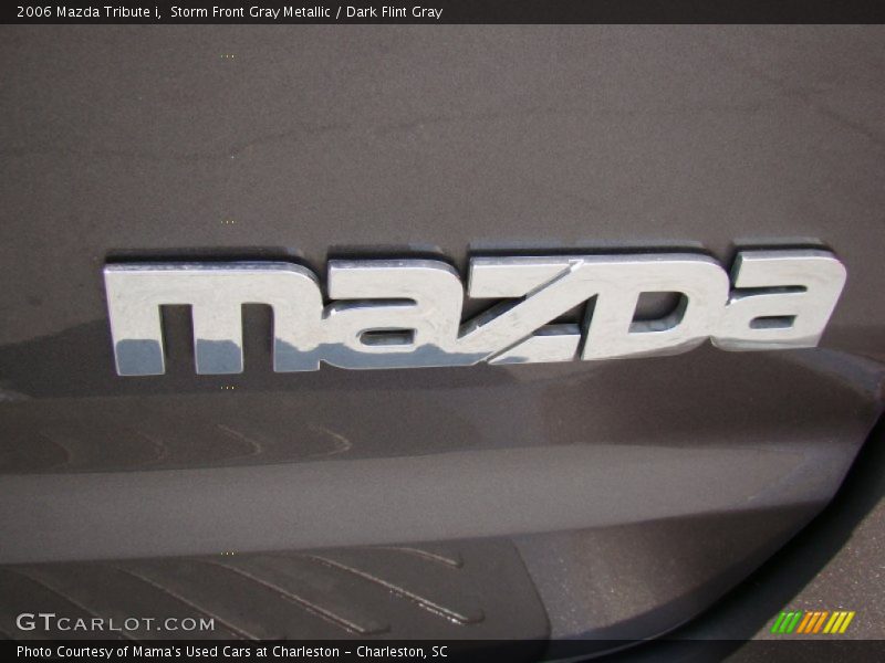 Storm Front Gray Metallic / Dark Flint Gray 2006 Mazda Tribute i