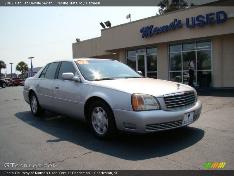 Sterling Metallic / Oatmeal 2002 Cadillac DeVille Sedan