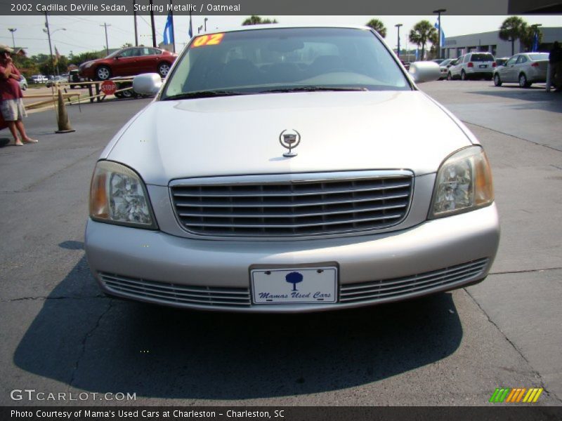 Sterling Metallic / Oatmeal 2002 Cadillac DeVille Sedan