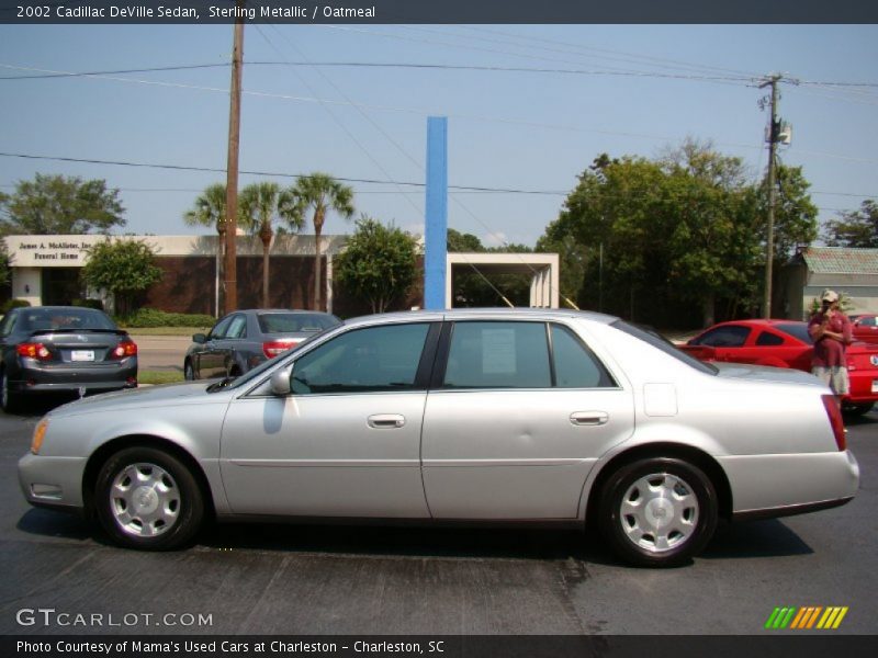 Sterling Metallic / Oatmeal 2002 Cadillac DeVille Sedan