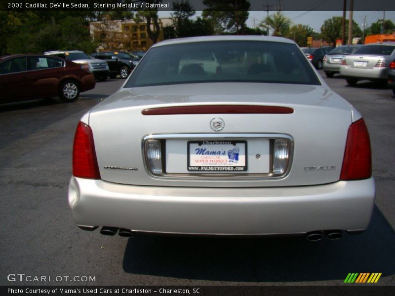 Sterling Metallic / Oatmeal 2002 Cadillac DeVille Sedan