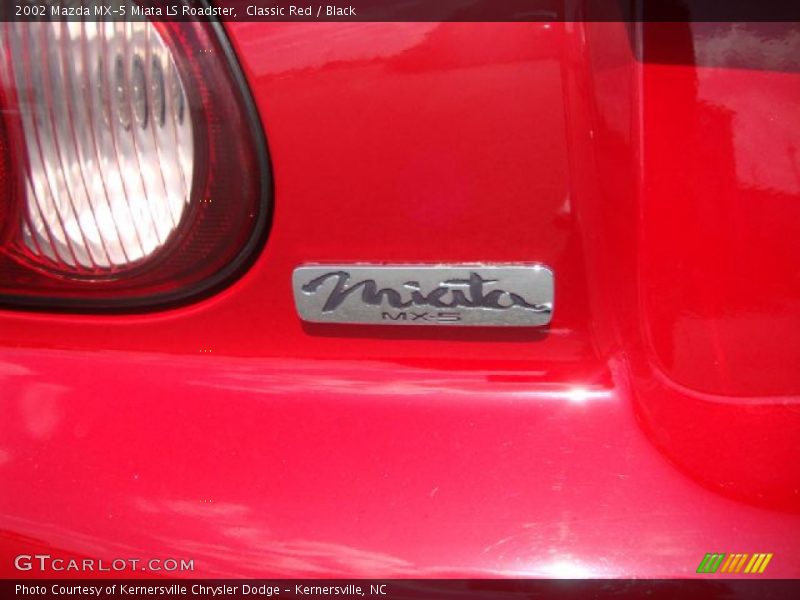  2002 MX-5 Miata LS Roadster Logo