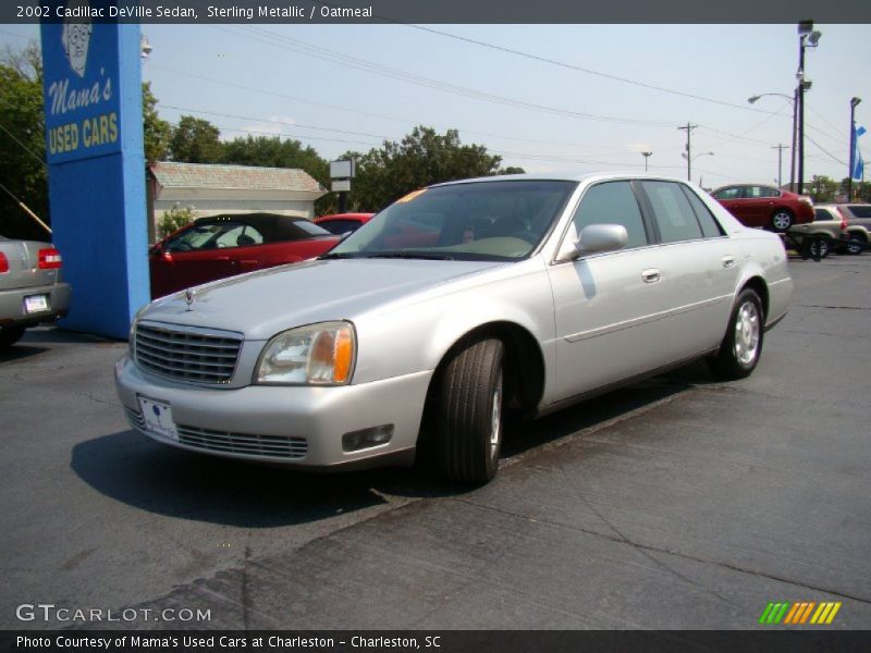 Sterling Metallic / Oatmeal 2002 Cadillac DeVille Sedan