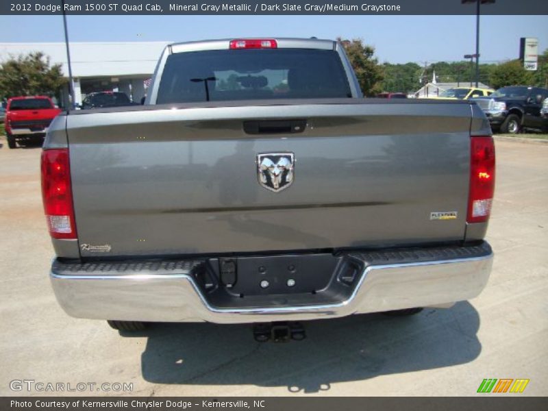 Mineral Gray Metallic / Dark Slate Gray/Medium Graystone 2012 Dodge Ram 1500 ST Quad Cab