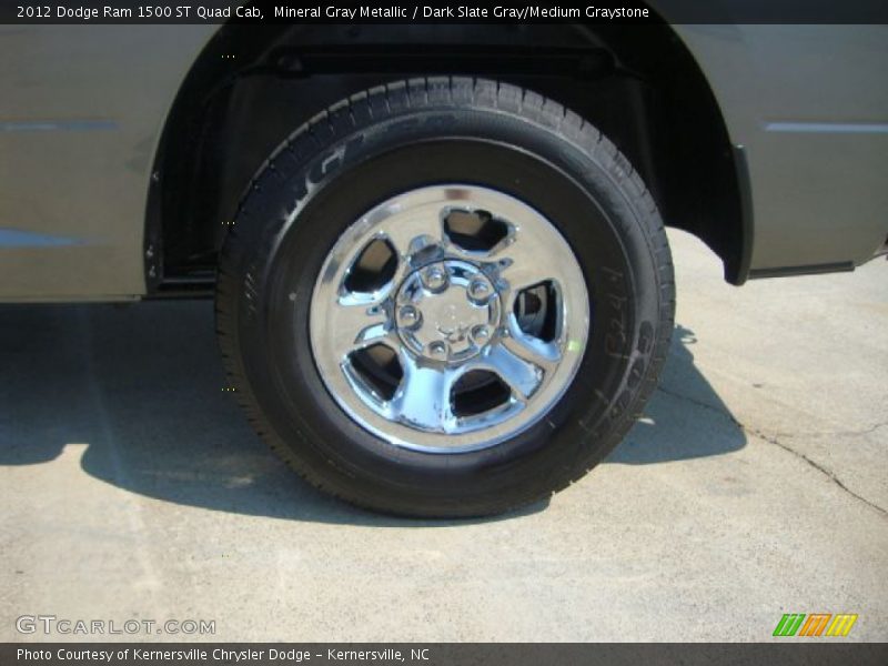 Mineral Gray Metallic / Dark Slate Gray/Medium Graystone 2012 Dodge Ram 1500 ST Quad Cab