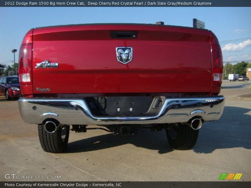 Deep Cherry Red Crystal Pearl / Dark Slate Gray/Medium Graystone 2012 Dodge Ram 1500 Big Horn Crew Cab