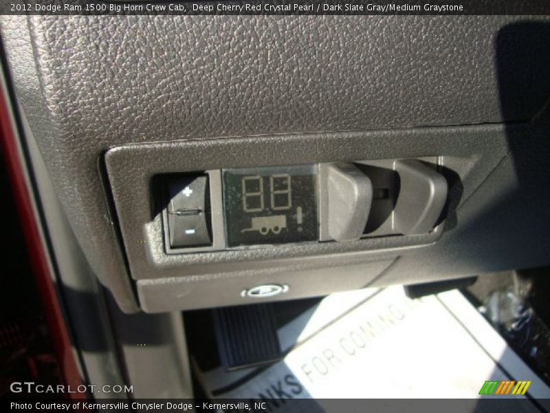 Deep Cherry Red Crystal Pearl / Dark Slate Gray/Medium Graystone 2012 Dodge Ram 1500 Big Horn Crew Cab