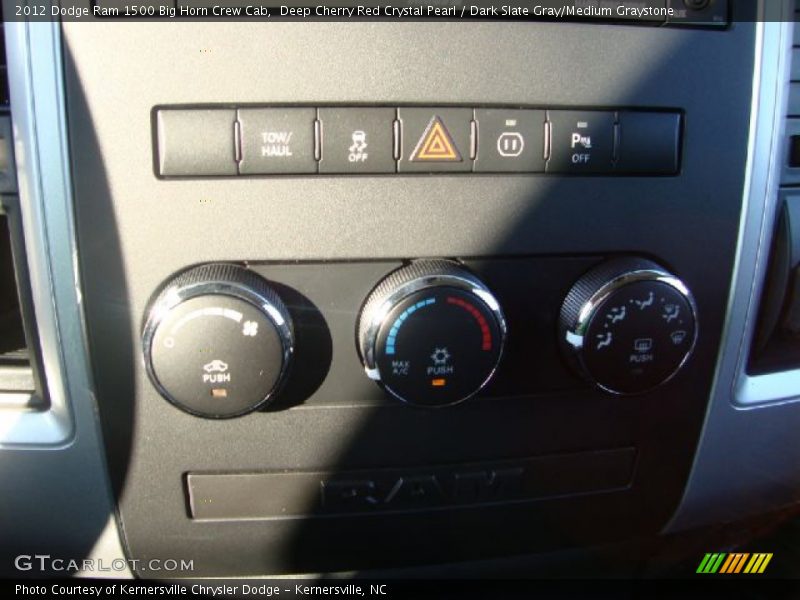 Deep Cherry Red Crystal Pearl / Dark Slate Gray/Medium Graystone 2012 Dodge Ram 1500 Big Horn Crew Cab
