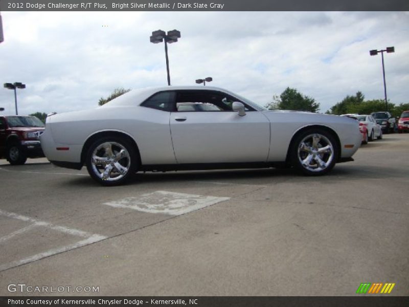 Bright Silver Metallic / Dark Slate Gray 2012 Dodge Challenger R/T Plus
