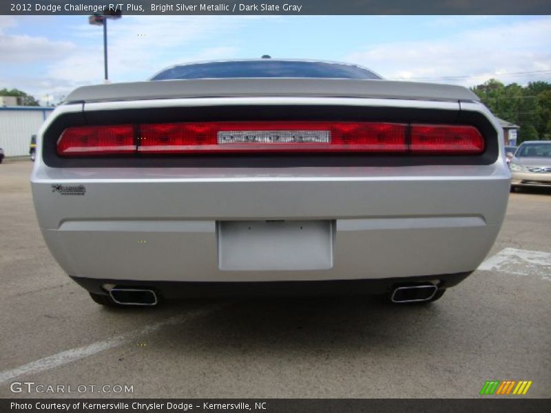 Bright Silver Metallic / Dark Slate Gray 2012 Dodge Challenger R/T Plus