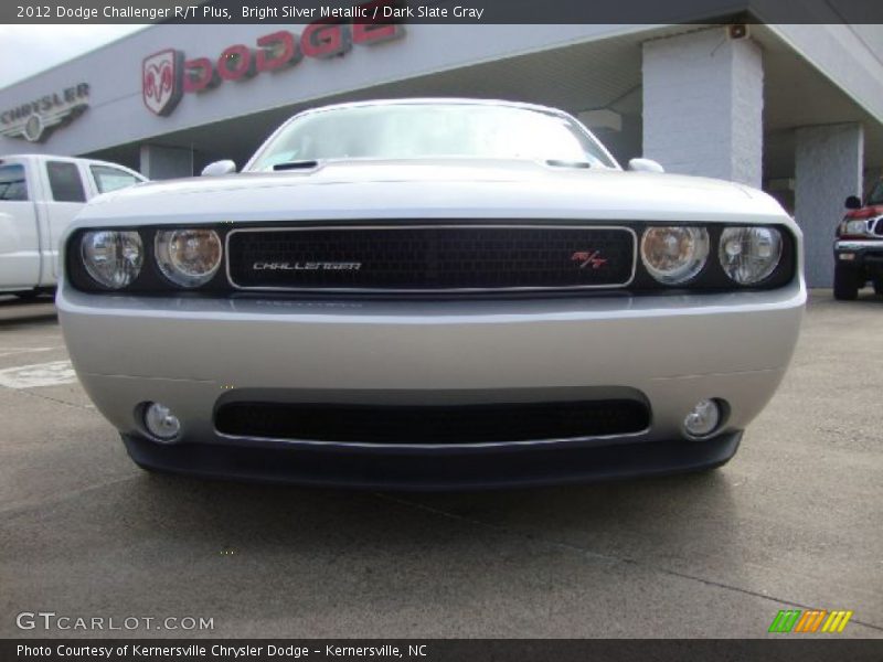 Bright Silver Metallic / Dark Slate Gray 2012 Dodge Challenger R/T Plus